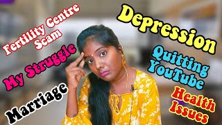 Sad Story about my Life 😒  Fertility Centre Scam  Depression and Struggles ‼️anistamillifestyle [upl. by Nohtan]