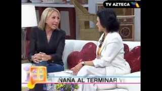 Laura Bozzo en Ventaneando [upl. by Atinrahs]