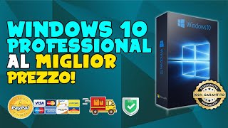 Dove Acquistare WINDOWS 10 PROFESSIONAL ORIGINALE Al Miglior Prezzo [upl. by Norehs850]