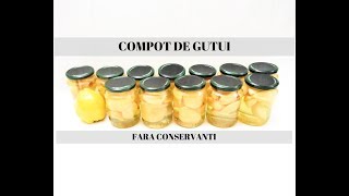 Compot de gutui fara conservantiQuince Compote [upl. by Rawlinson]