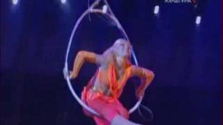 flexible aerial Hoop show [upl. by Nyrahtak]