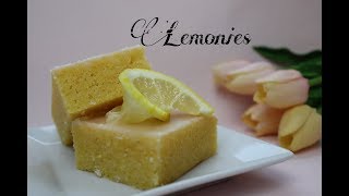 Citronové řezy  Lemony lemonies  Lemony brownies  Dvě v troubě  CZSK HD recipe [upl. by Carpet]