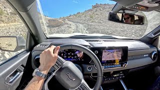 2024 Chevrolet Colorado ZR2 Bison  POV Offroad Test Short Bus Trail Johnson Valley [upl. by Enohpets]