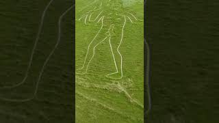 Cerne Abbas Giant  Drone Footage [upl. by Evelc]