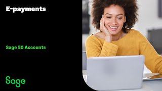 Sage 50 Accounts UK  Epayments [upl. by Portugal152]