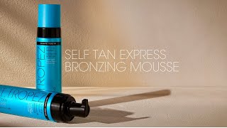 How To Tan with StTropez Self Tan Express Bronzing Mousse [upl. by Frager909]