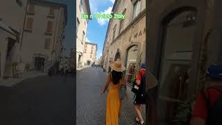 I travel to Orvieto Italy summer explore tour travelblogger [upl. by Ly]