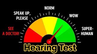 hearing testcool Hearing TestHearing test [upl. by Yhtomiht]