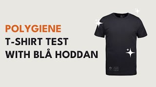 Polygiene Tshirt Challenge  Blå Hoddan [upl. by Airretnahs]