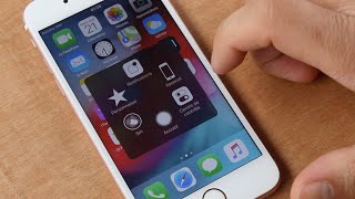 Apple iPhone 77 Plus How to turn on Assistive Touch if home button not working or responding [upl. by Enaile]