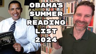 Barack Obamas Summer Reading List 2024 [upl. by Leima]