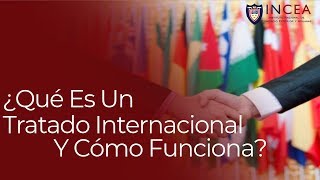 ¿Qué Es Un Tratado Internacional Y Cómo Funciona [upl. by Nnyltiak563]