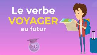 Le Verbe Voyager au futur To travel future tense frenchconjugation [upl. by Aretha]