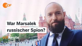 Doppelleben in Russland War WirecardManager Marsalek russischer Spion I ZDFheute live [upl. by Eitsim]