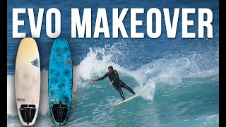 Firewire Tomo Makeover DIY Surfboard Painting surfboardpainting surfboardart [upl. by Nivrae]