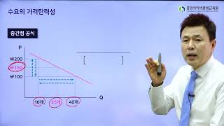 경제학의 기초미시경제10수요의 가격탄력성2 [upl. by Ennasil]