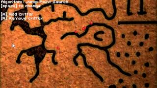 Faster A Pathfinding With Jump Point Search Demo [upl. by Asli635]