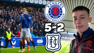 RANGERS FIGHT BACK TO THUMP DUNDEE  RANGERS vs DUNDEE VLOG  52 [upl. by Edrock]