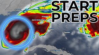 Milton Will Impact Florida As A MAJOR Hurricane Record Storm Surge Possible On Gulf Coast [upl. by Kamillah312]