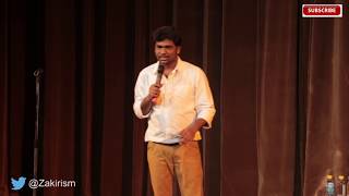 How to be cool at an airport  Zakir khan Standup Comedian [upl. by Eissoj]