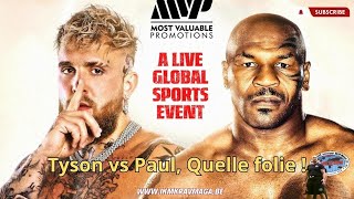 Tyson vs Paul la folie [upl. by Casilda]