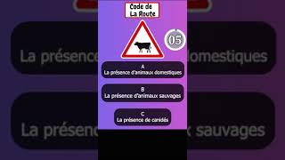 Cours du code de la route 2024 quiz codedelaroute police automobile autoecole permisb [upl. by Fina]