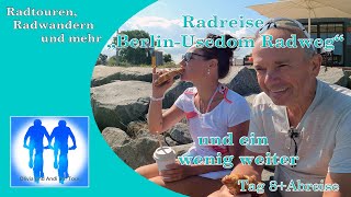 Radreise auf dem BerlinUsedom Radweg  OstseeRadweg  4K [upl. by Dnomyar]