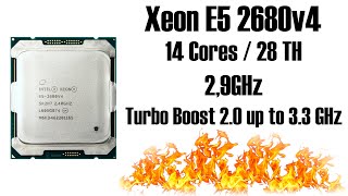 Xeon E5 2680v4  как он себя проявит на фоне хитового 2678v3  2680v3 Намечается серьёзная заруба [upl. by Fassold]