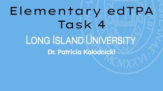 edTPA Task 4 Overview [upl. by Gebelein539]