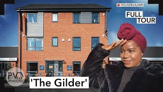 Touring a LOVELY 4 Bed New Build HOME  House Tour UK  Bellway Gilder Show Home  Property Vlogs [upl. by Gilles187]