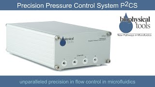 Precision Pressure Control System P2CS for microfluidic flow control  device information [upl. by Llenrub535]