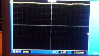 Plasticscintillator on oscilloscope [upl. by De Witt723]