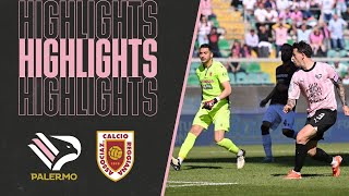 PalermoReggiana 12  HIGHLIGHTS 35ª giornata Serie B 2324 [upl. by Ahsiea612]