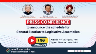 Press Conference by Election Commission of India [upl. by Winifred]