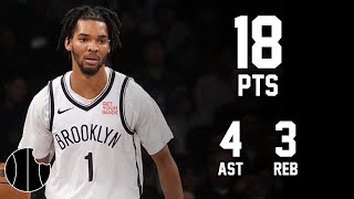 Ziaire Williams Highlights  Nets vs Nuggets  29th Oct 2024 [upl. by Dibru318]