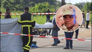 Suriname Nieuws quotMilitair raakt gewond bij ongeluk met bromfiets door verzakkingquot [upl. by Glory]