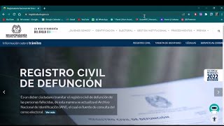 🤯REGISTRO CIVIL DE NACIMIENTO Y DE MATRIMONIO 2022 registraduríadelsigloxxi COLOMBIA BOGOTÁ [upl. by Atrahc]