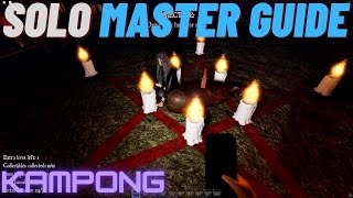 Roblox Kampong Solo Master Guide All Badges  Commentary [upl. by Sikko5]