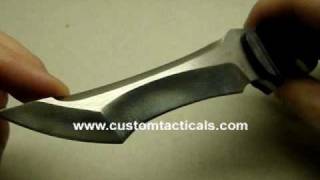 Boker Plus RJ Martin Rampage Fixed Blade Knife Review [upl. by Yengac]