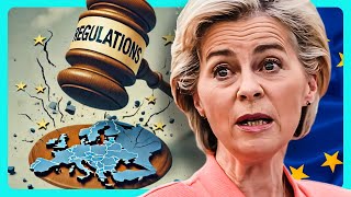 Von der Leyen VOWS to cut EUs overregulation she HERSELF created [upl. by Violante]