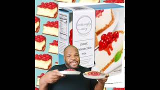 Dollar Tree No Bake Cherry Cheesecake MalcolmRichmondVlog [upl. by Yesnik]