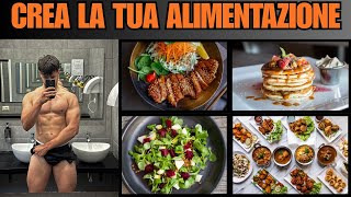 COME CREARE UNA DIETA PERSONALIZZATA Guida completa per il tuo piano alimentare [upl. by Robby]