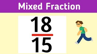 How to Simplify the Fraction 1815  Write 1815 as a mixed number [upl. by Dietz409]