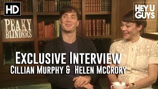 Cillian Murphy amp Helen McCrory Interview  Peaky Blinders Season 2 HD [upl. by Zaraf]