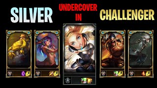 Hardstuck Silver goes undercover in Challenger Game [upl. by Eenahs]