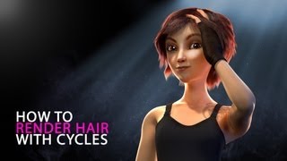 How to Render Hair with Cycles [upl. by Noirret633]