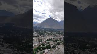 Beautiful Skardu viewpoint skardu city cinematic views viewpoint north [upl. by Yeneffit297]