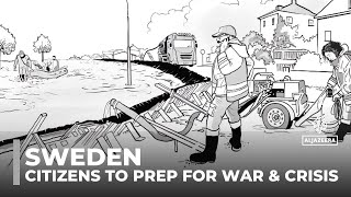 Better safe than sorry Sweden tells citizens to prep for war and crisis [upl. by Amalea]