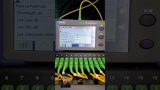 How otdr work otdr testing short otdr testing [upl. by Kim]