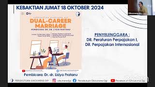 DualCareer Marriage  DR Dr Lydia Pratanu  PODJP 18 Oktober 2024 [upl. by Aysahc82]